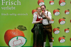 frisch-saftig-steirisch am Steirischen Bauernbundball 2012