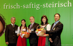 frisch-saftig-steirisch bei der Fruit Logistica 2012